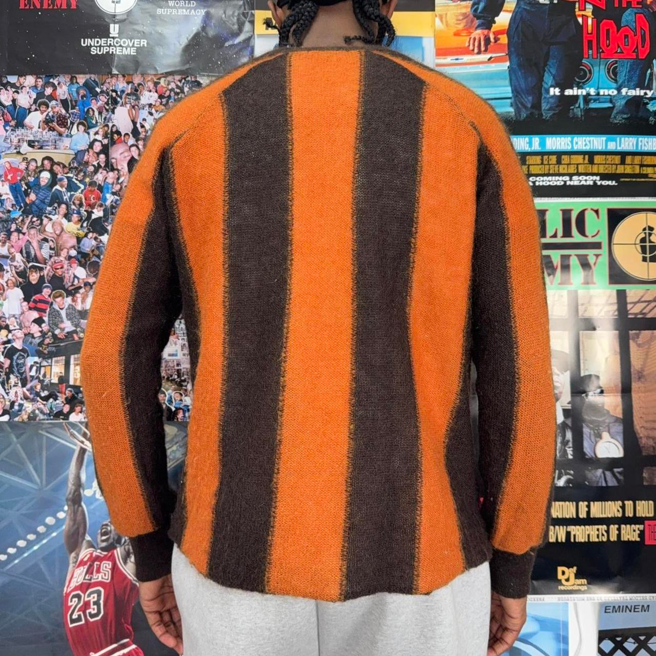 SUPREME FW13 MOHAIR STRIPED CARDIGAN