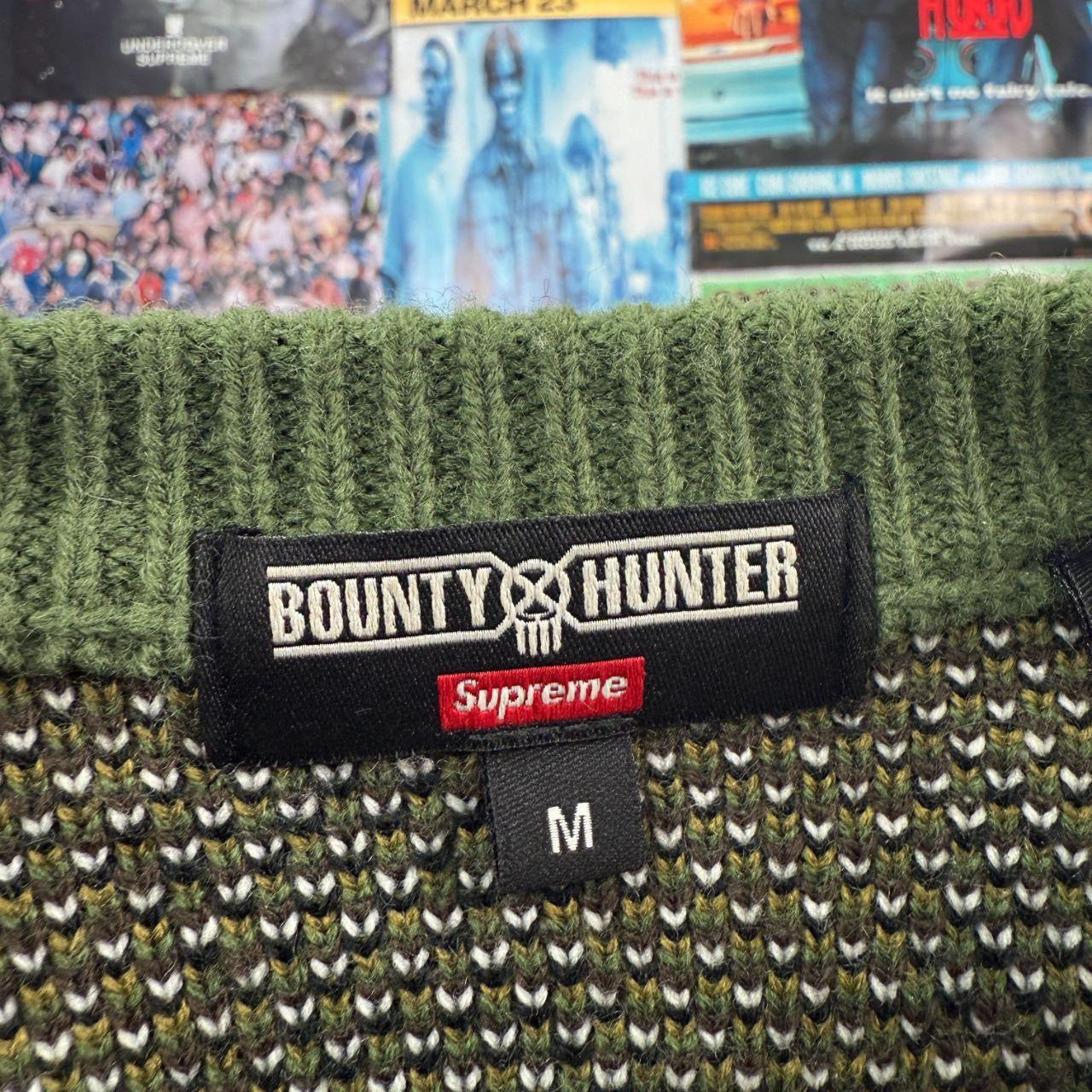 SUPREME FW23 CAMO BOUNTY HUNTER KNIT JUMPER