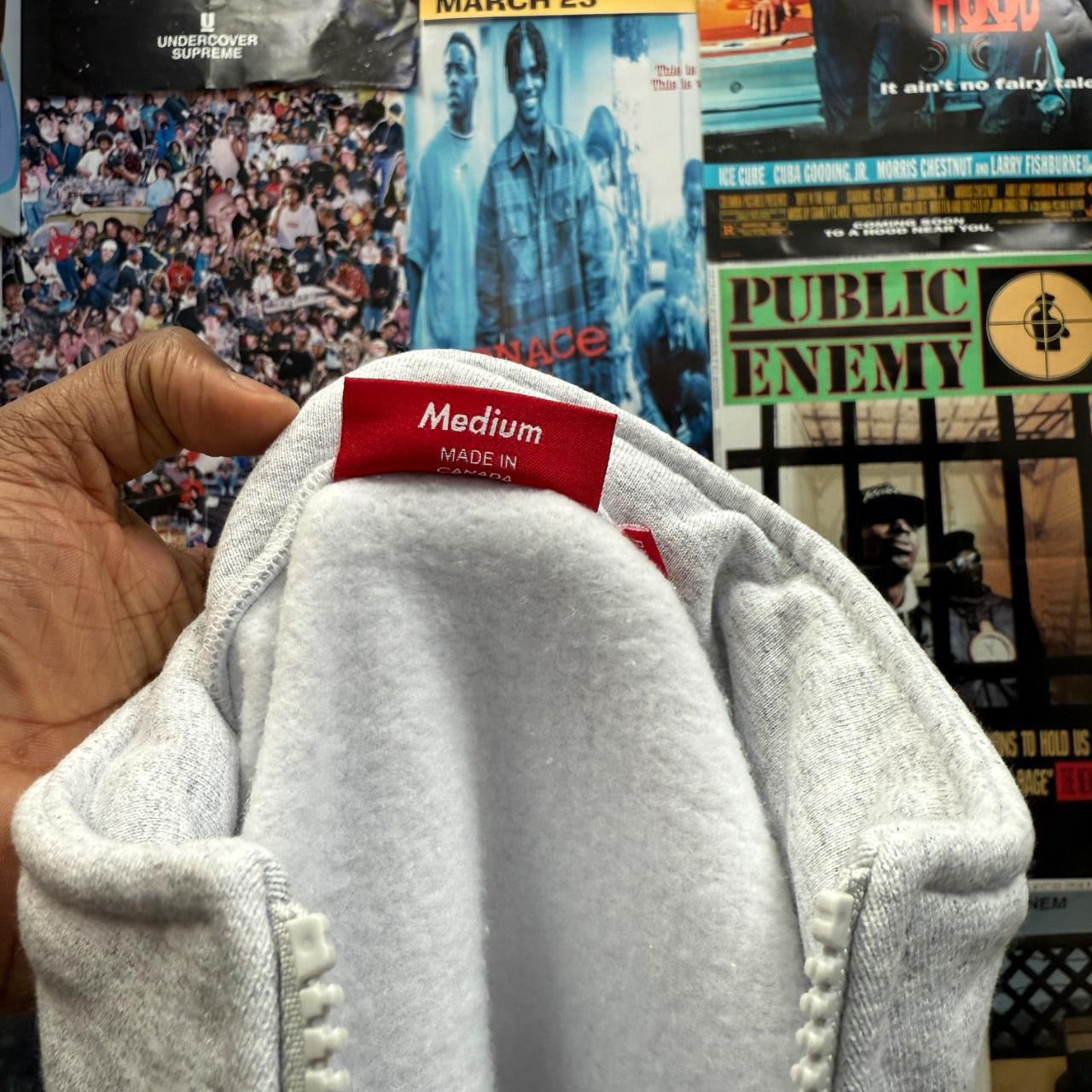 SUPREME FW24 COLLEGIATE HALF ZIP PULLOVER