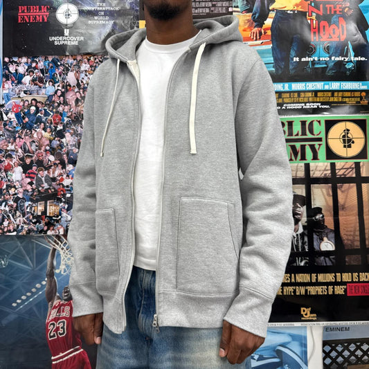 JUNYA WATANABE MAN ZIPPED DRAWSTRING HOODIE