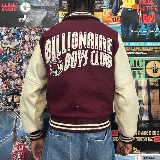 BILLIONAIRE BOYS CLUB FW12 DEHEN VARSITY JACKET