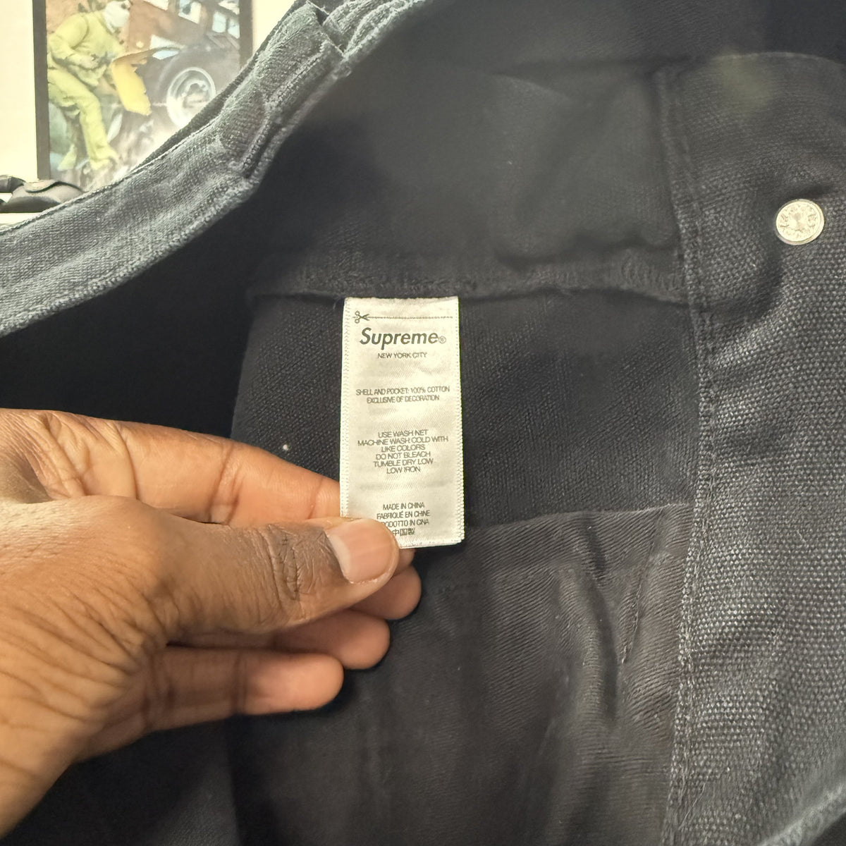 SUPREME SS26 ZIP OFF UTILITY PANT