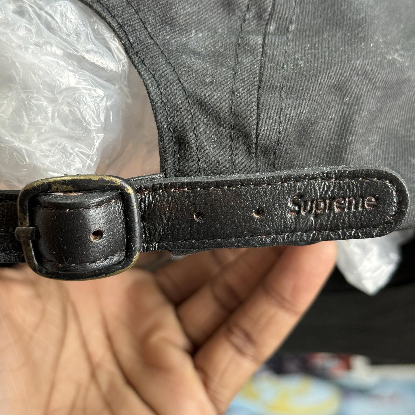 SUPREME SS24 MM6 MAISON MARGIELA PAINTED CAMP CAP