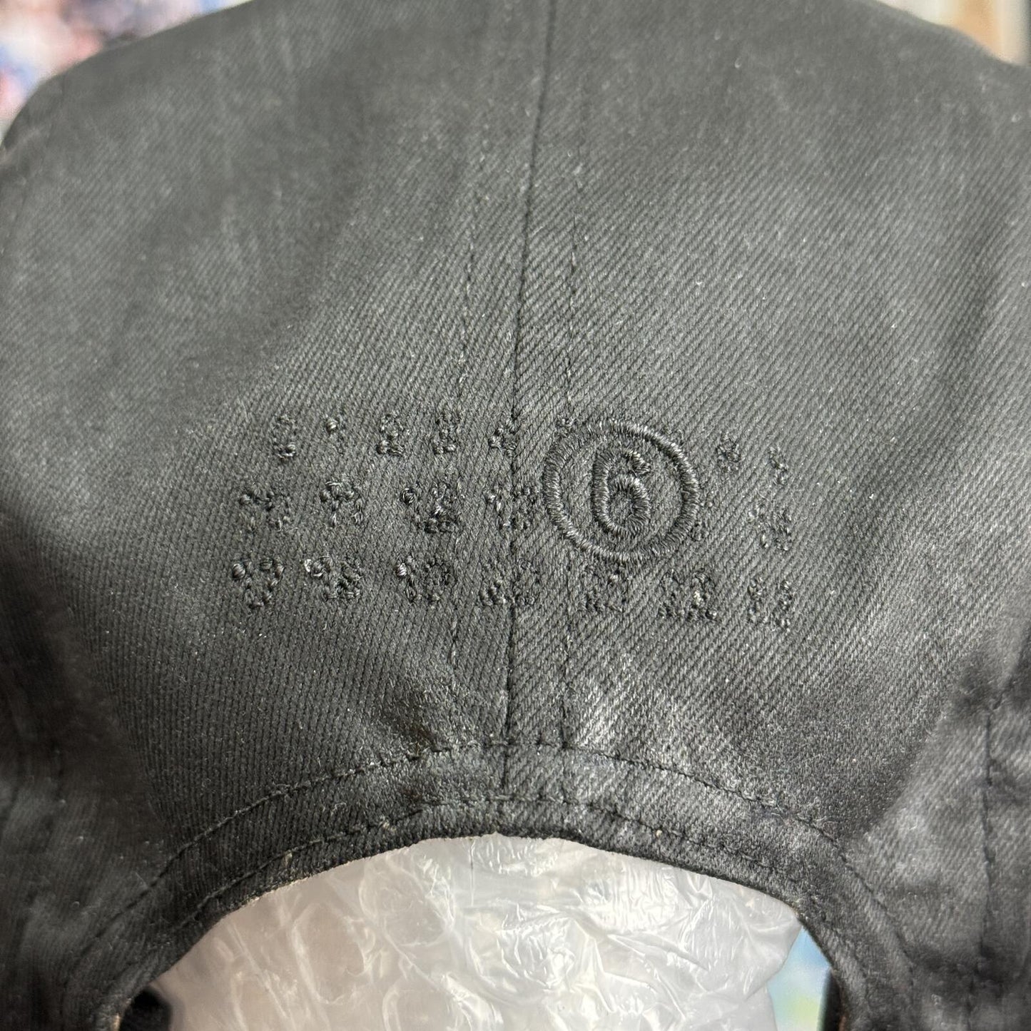 SUPREME SS24 MM6 MAISON MARGIELA PAINTED CAMP CAP