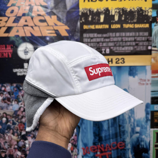 SUPREME POLARTEC LINED PACKABLE EARFLAP CAP