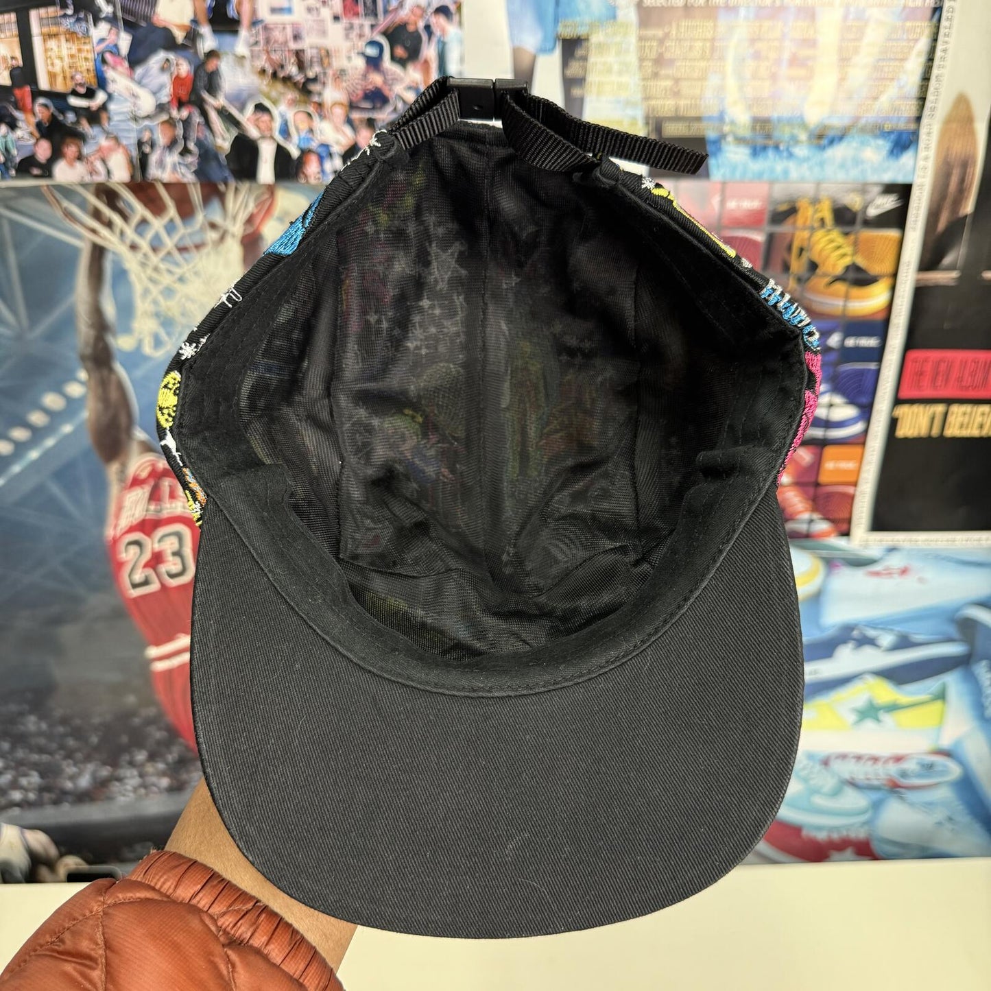 SUPREME SS25 AOI EMBROIDERED CAMP CAP