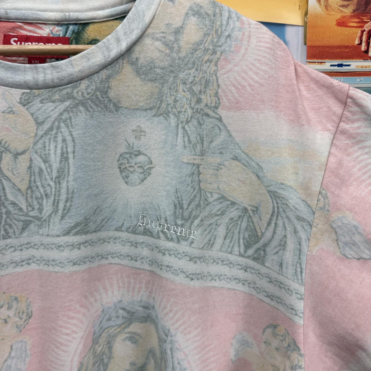 SUPREME FW25 JESUS SHORT SLEEVE TOP / TEE