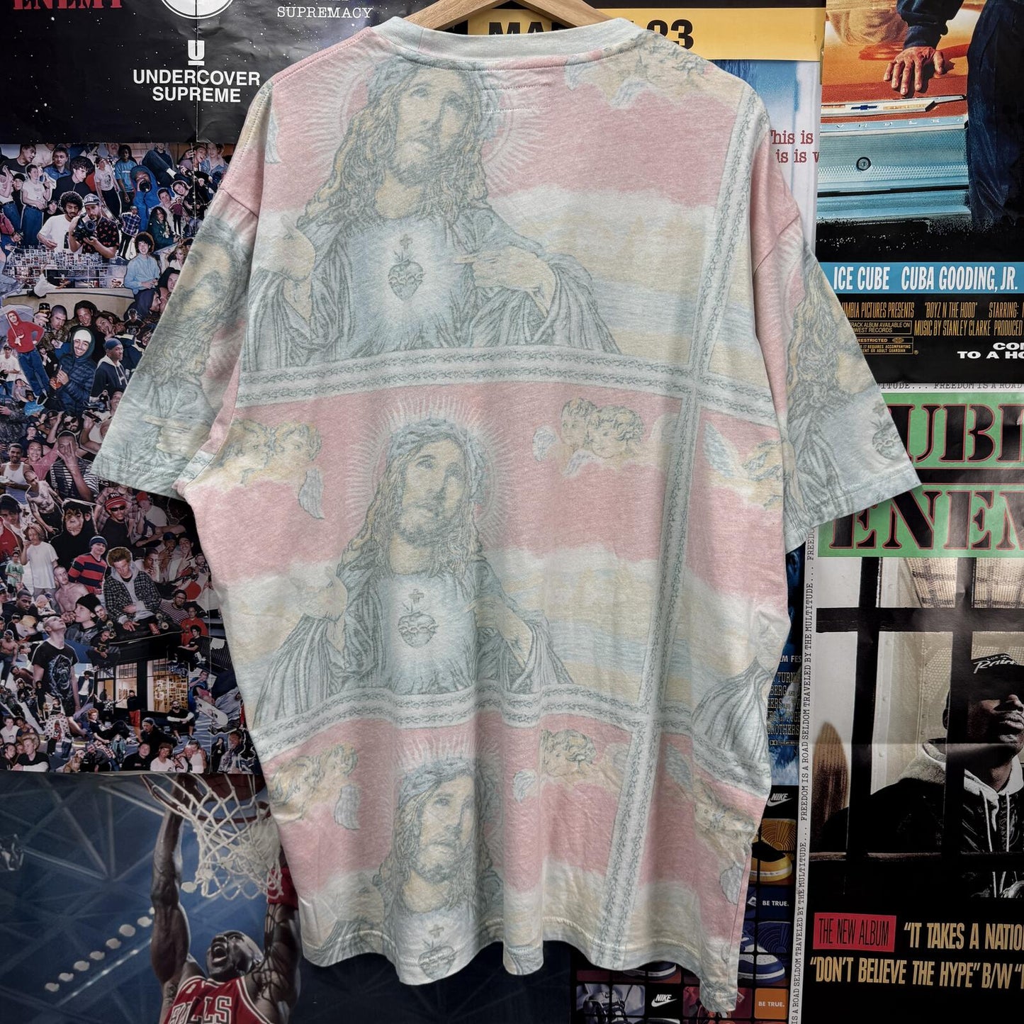 SUPREME FW25 JESUS SHORT SLEEVE TOP / TEE