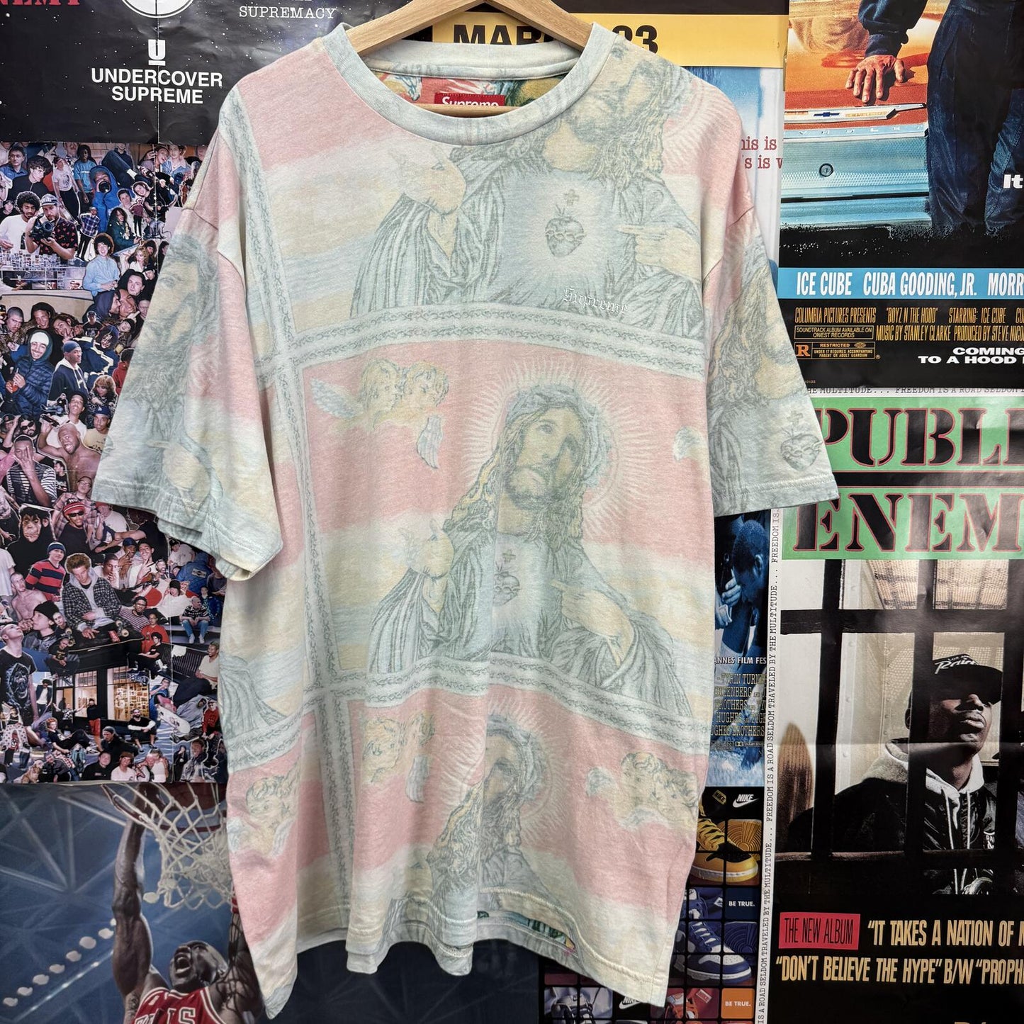 SUPREME FW25 JESUS SHORT SLEEVE TOP / TEE