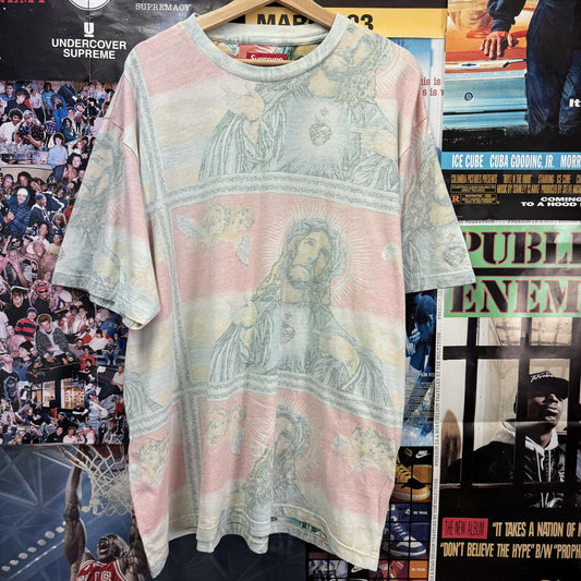 SUPREME FW25 JESUS SHORT SLEEVE TOP / TEE