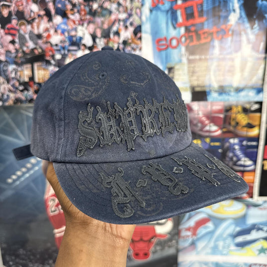 SUPREME SS25 LEATHER APPLIQUE 6 PANEL