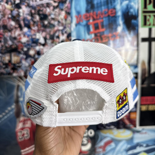 SUPREME SS25 SPONGEBOB JEFF HAMILTON MESH BACK 6 PANEL TRUCKER CAP
