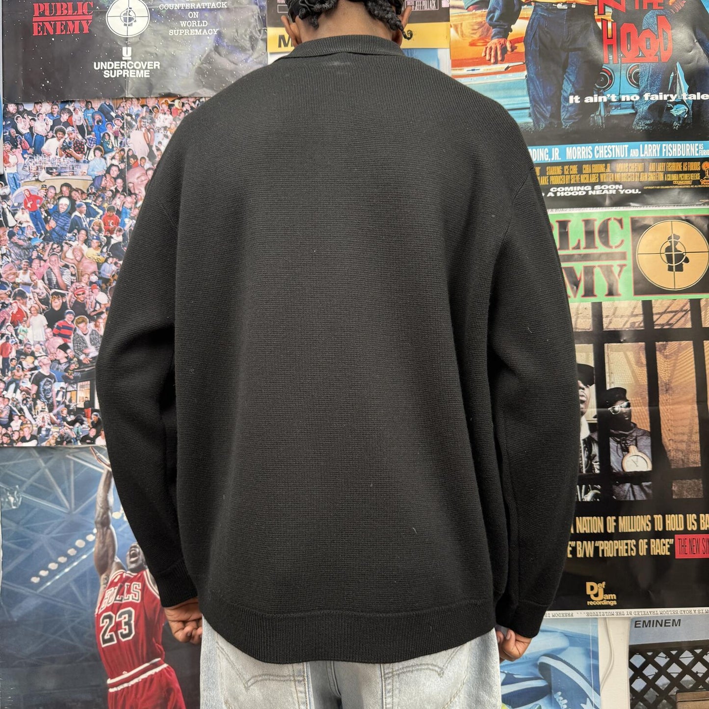 SUPREME FW22 FAUX FUR ZIP UP CARDIGAN