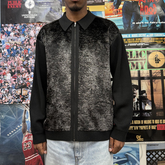 SUPREME FW22 FAUX FUR ZIP UP CARDIGAN