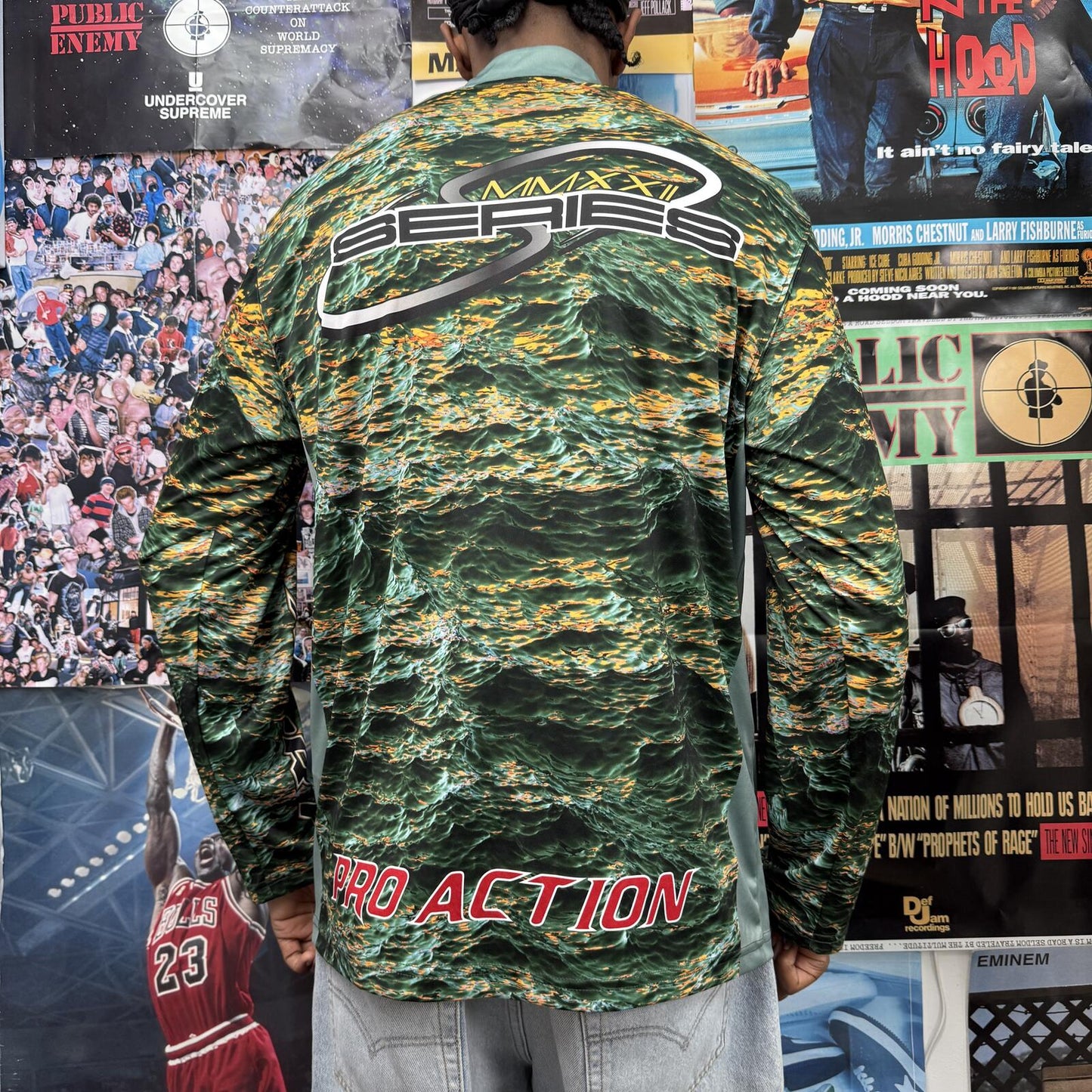 SUPREME SS22 WAVES ZIP PULLOVER