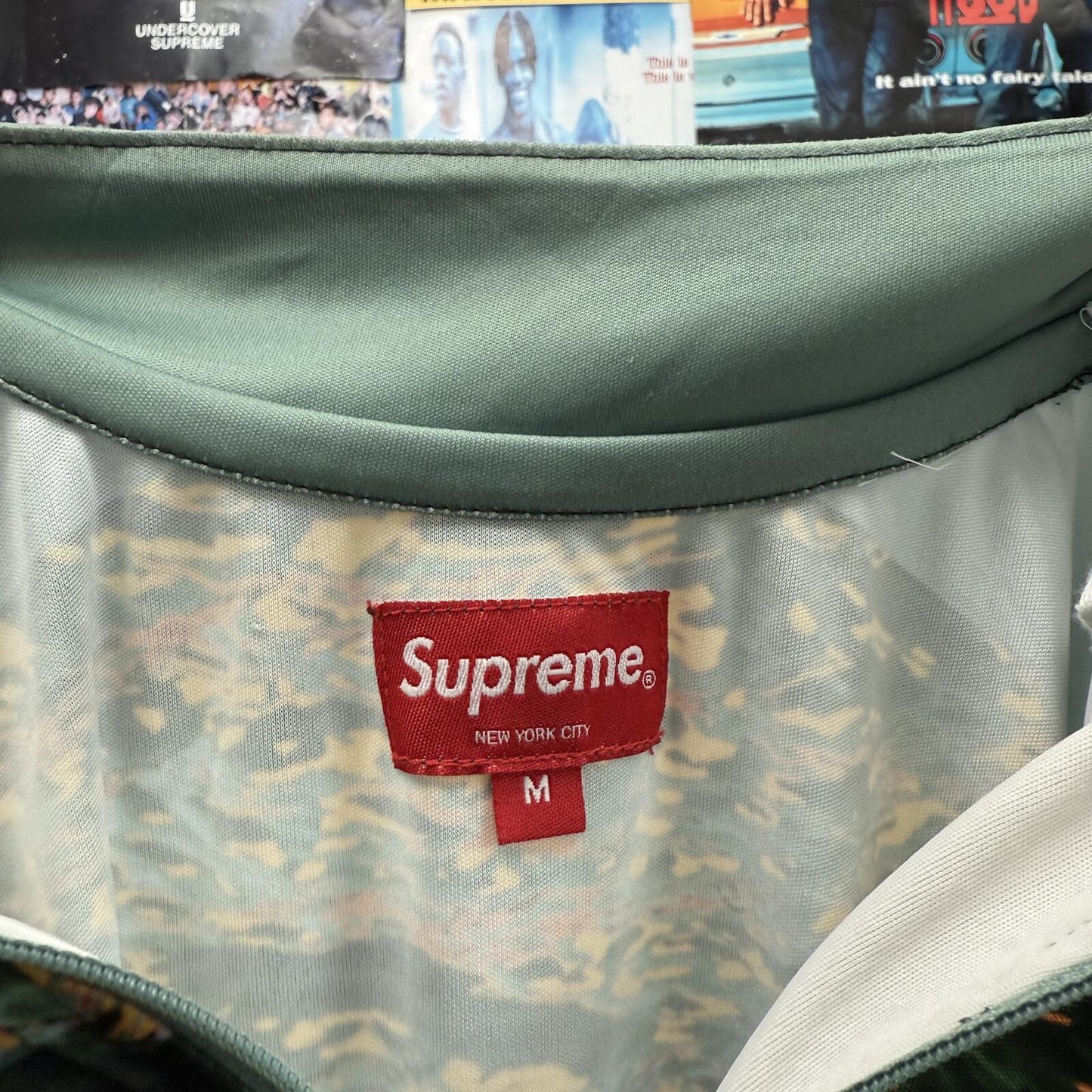 SUPREME SS22 WAVES ZIP PULLOVER