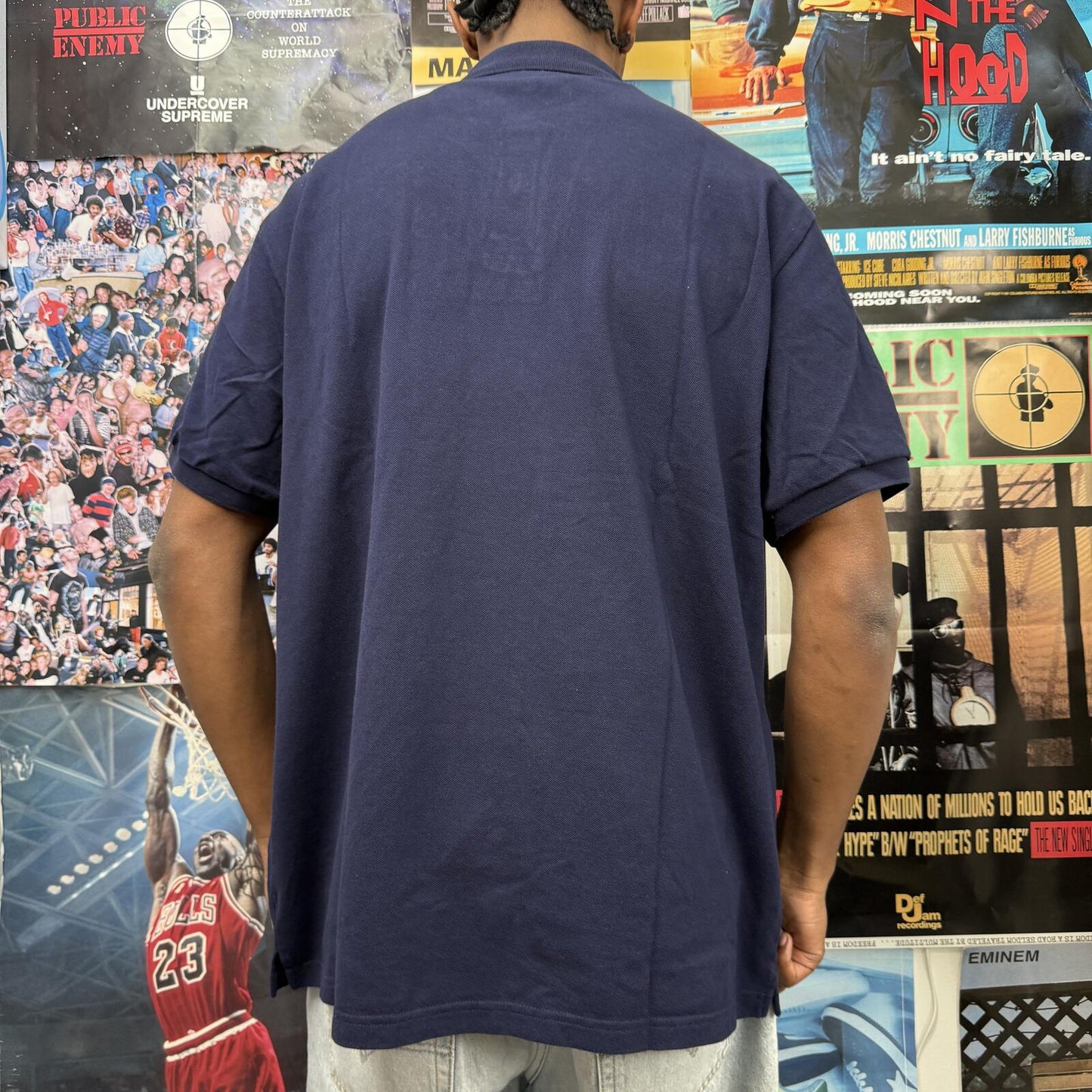 SUPREME FW25 TWILL APPLIQUE POLO