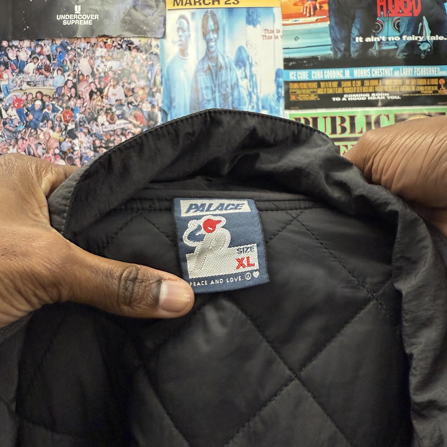PALACE FW24 BREAKOUT HALF ZIP BOMBER JACKET