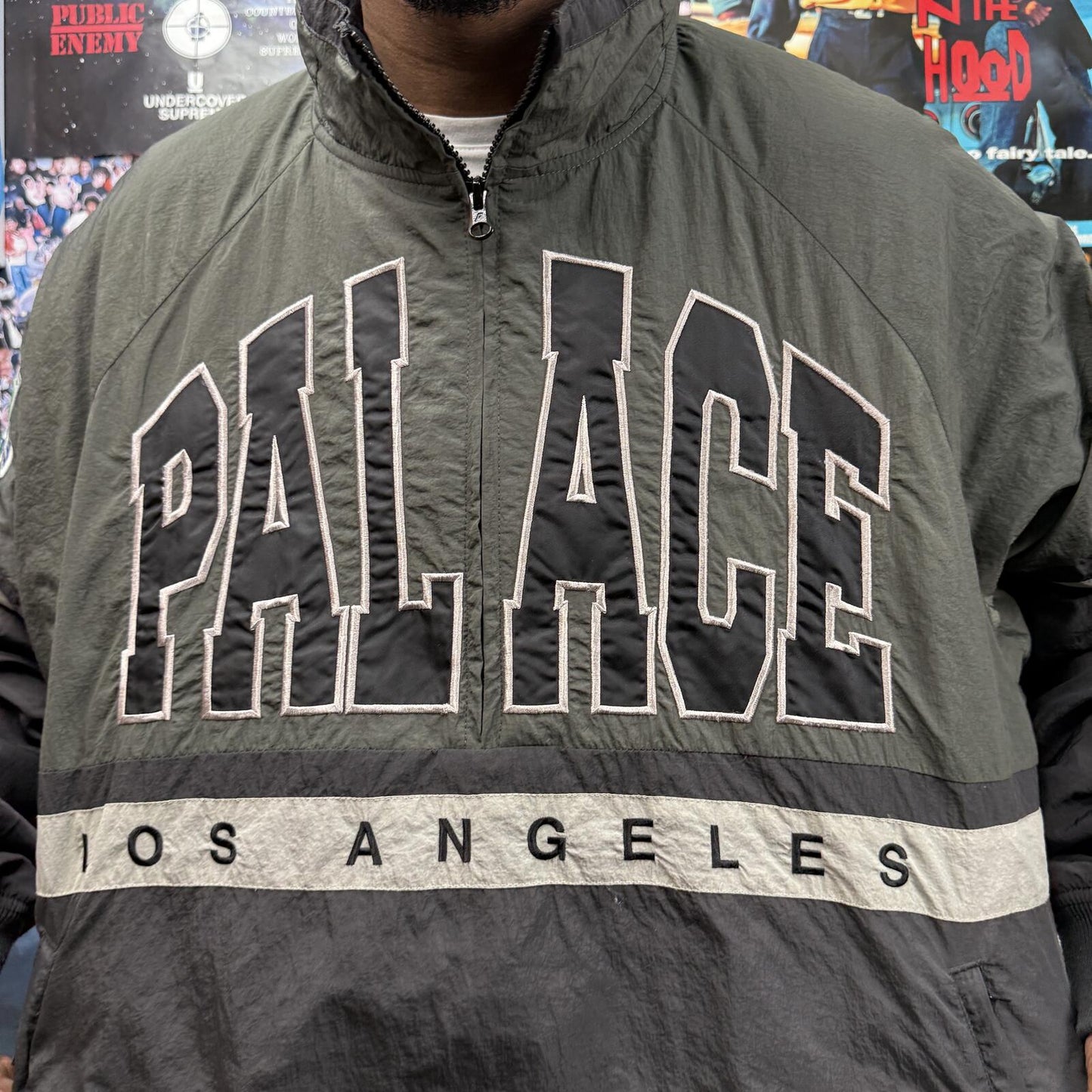 PALACE FW24 BREAKOUT HALF ZIP BOMBER JACKET