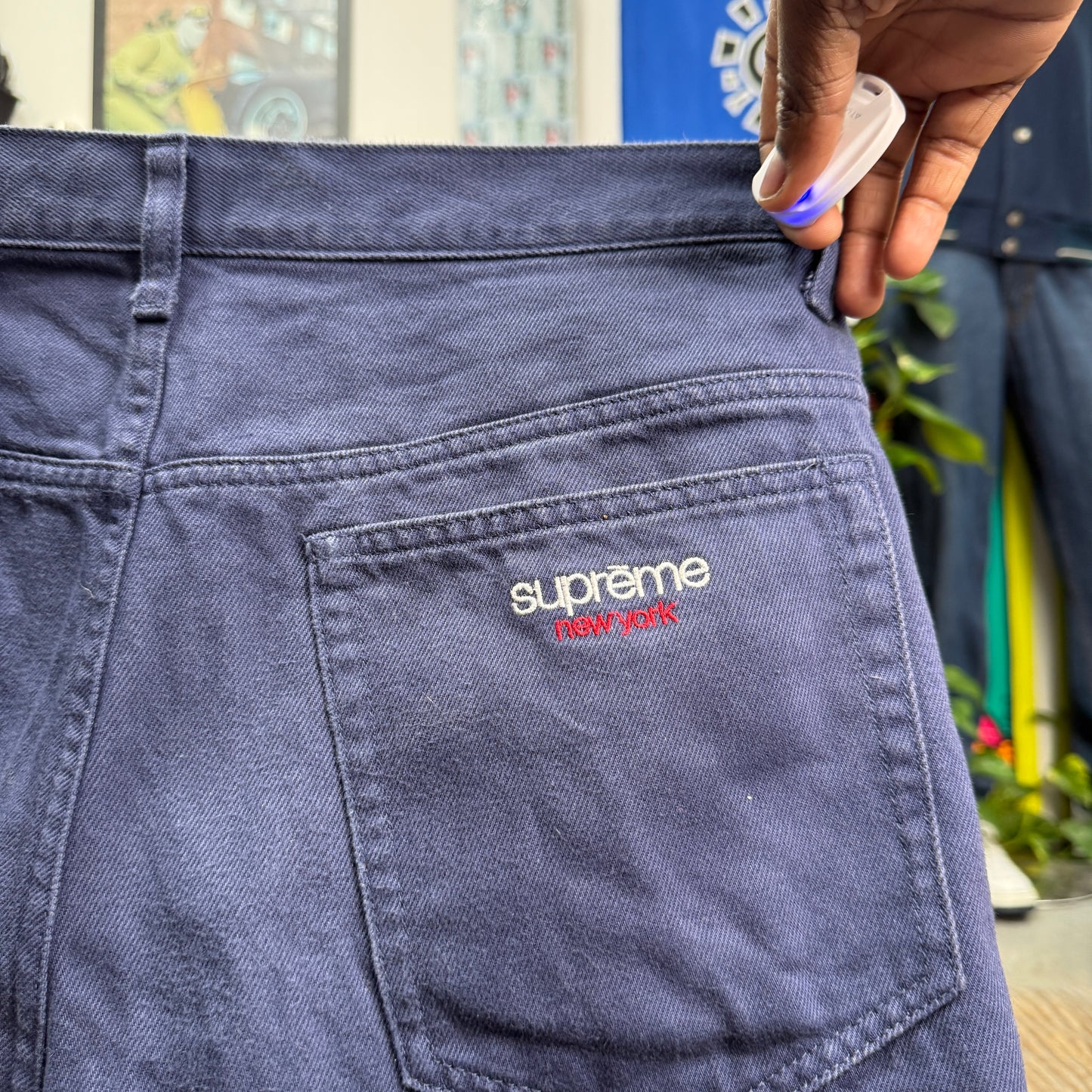 SUPREME SS24 BAGGY DENIM JEANS