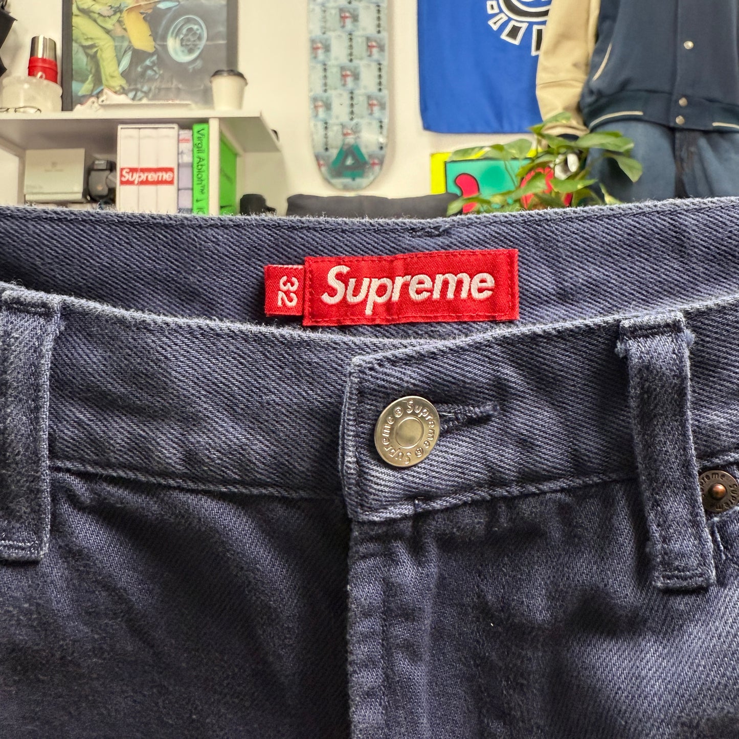 SUPREME SS24 BAGGY DENIM JEANS