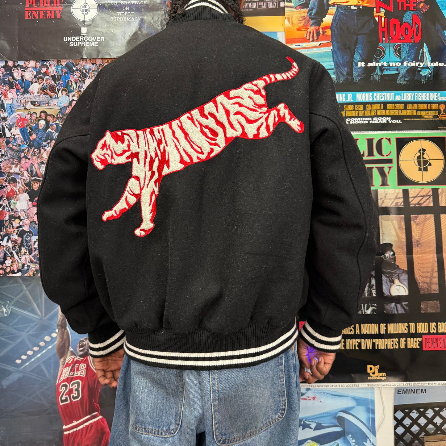 PALACE SS24 SEOUL EXCLUSIVE VARSITY JACKET