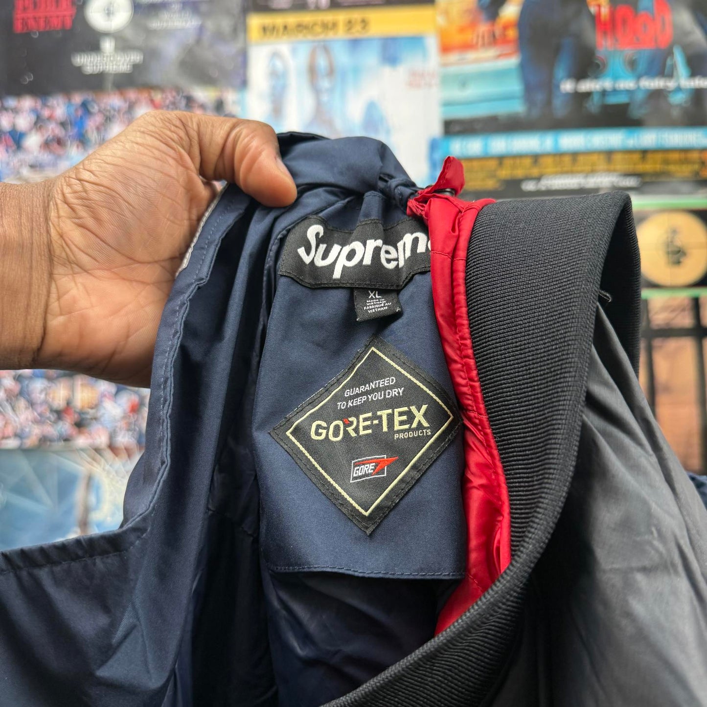 SUPREME SS25 2 IN 1 GORETEX SHELL + QUILTED LINER VEST