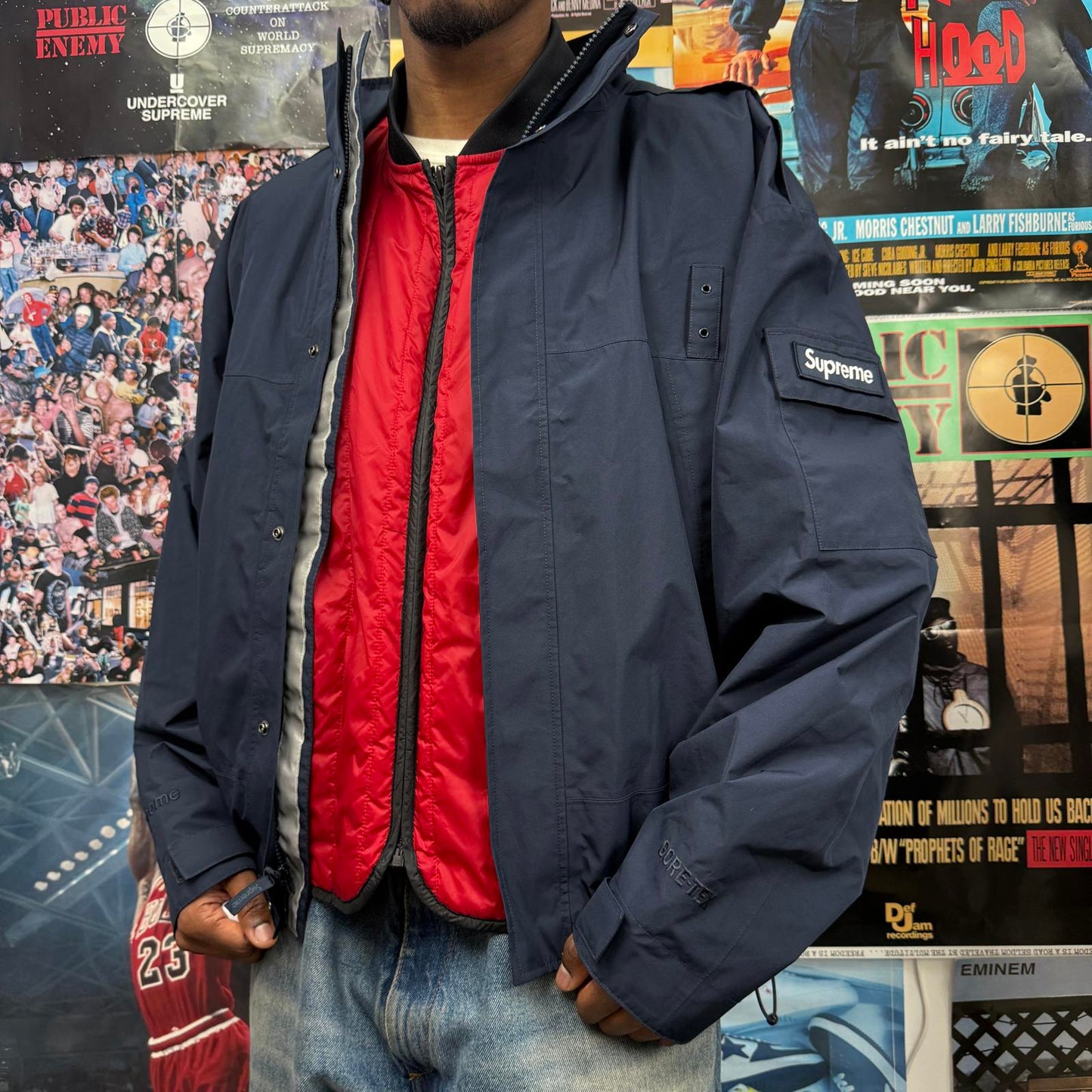 SUPREME SS25 2 IN 1 GORETEX SHELL + QUILTED LINER VEST