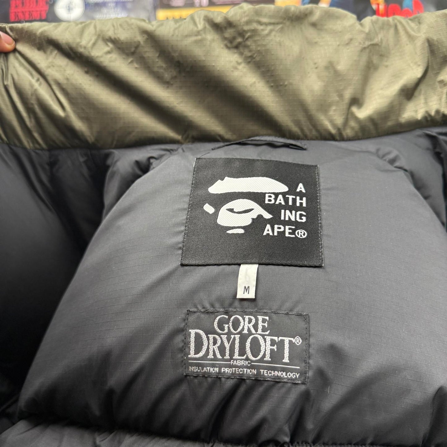 BAPE 2000s GORELOFT DOWN PUFFER JACKET