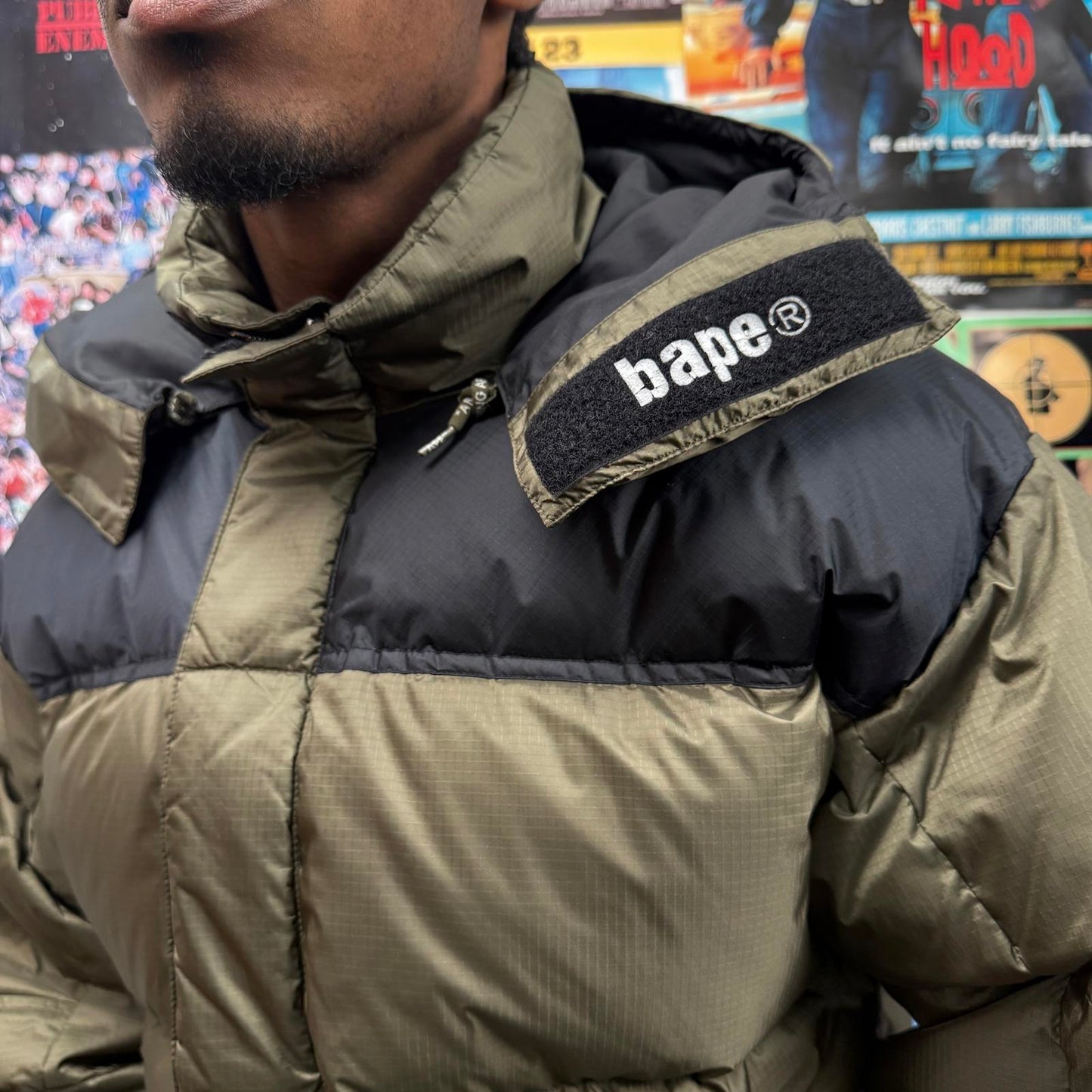 BAPE 2000s GORELOFT DOWN PUFFER JACKET