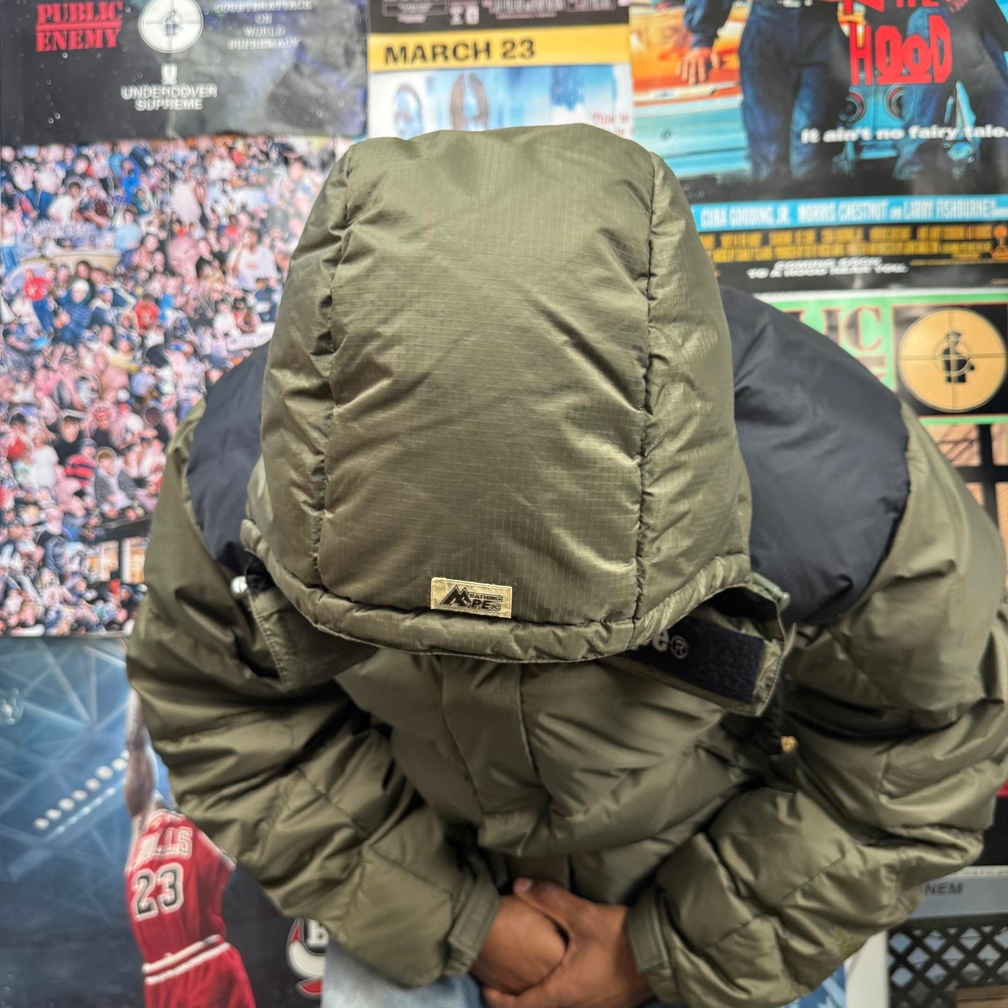 BAPE 2000s GORELOFT DOWN PUFFER JACKET