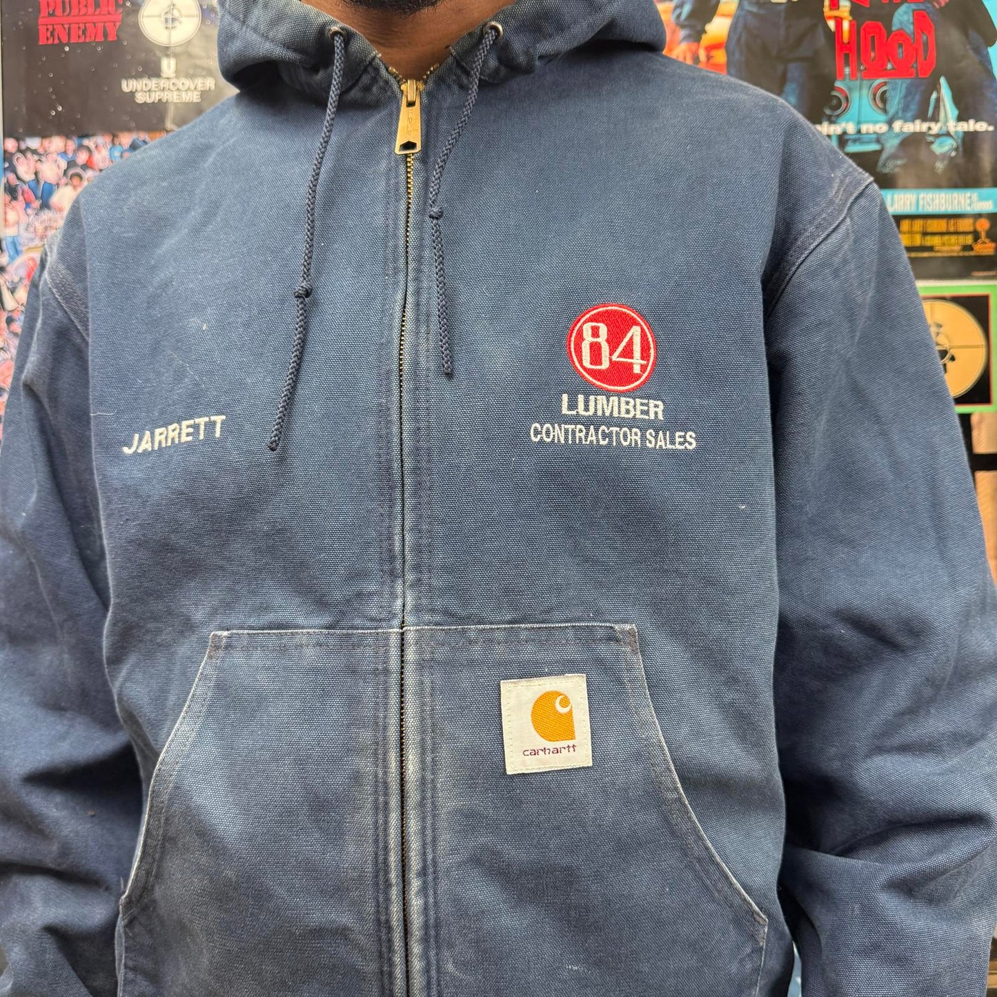 CARHARTT VINTAGE 90s ACTIVE HOODED WORK JACKET
