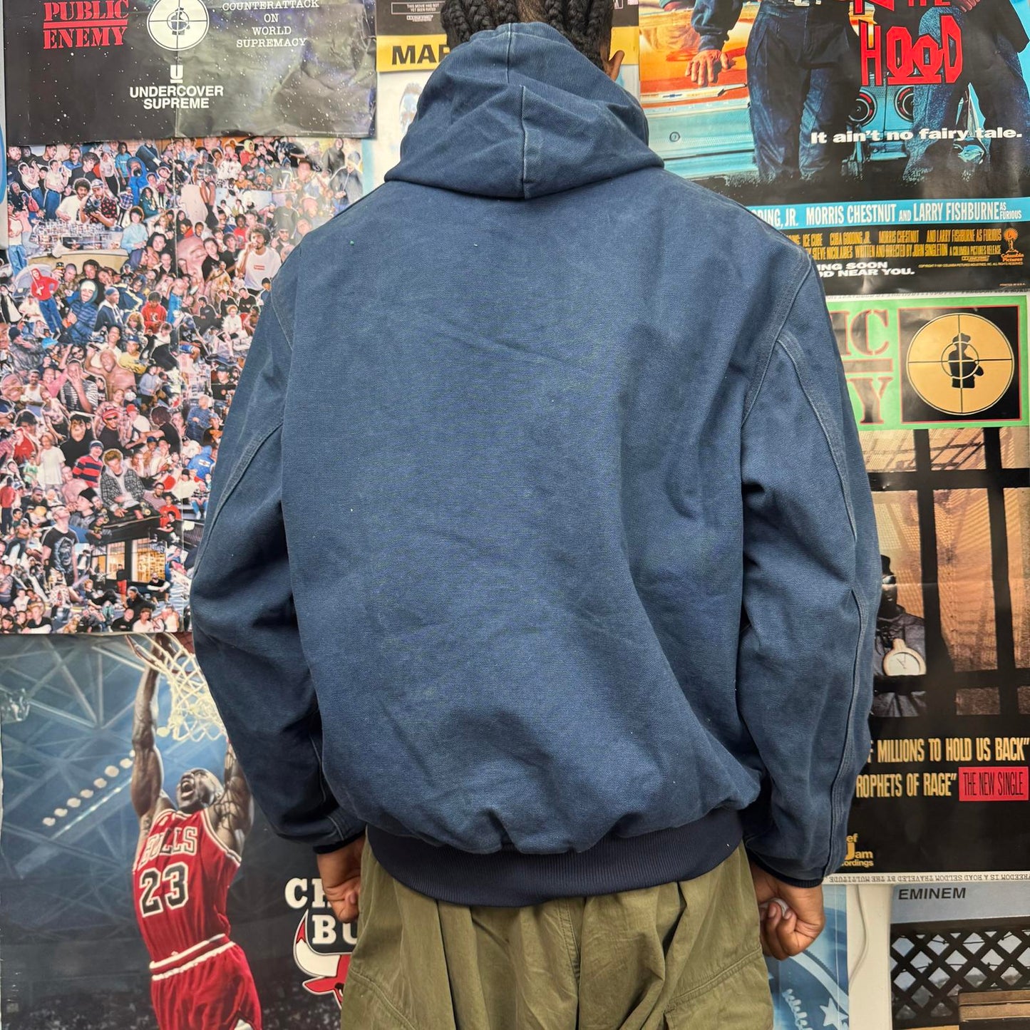 CARHARTT VINTAGE 90s ACTIVE HOODED WORK JACKET