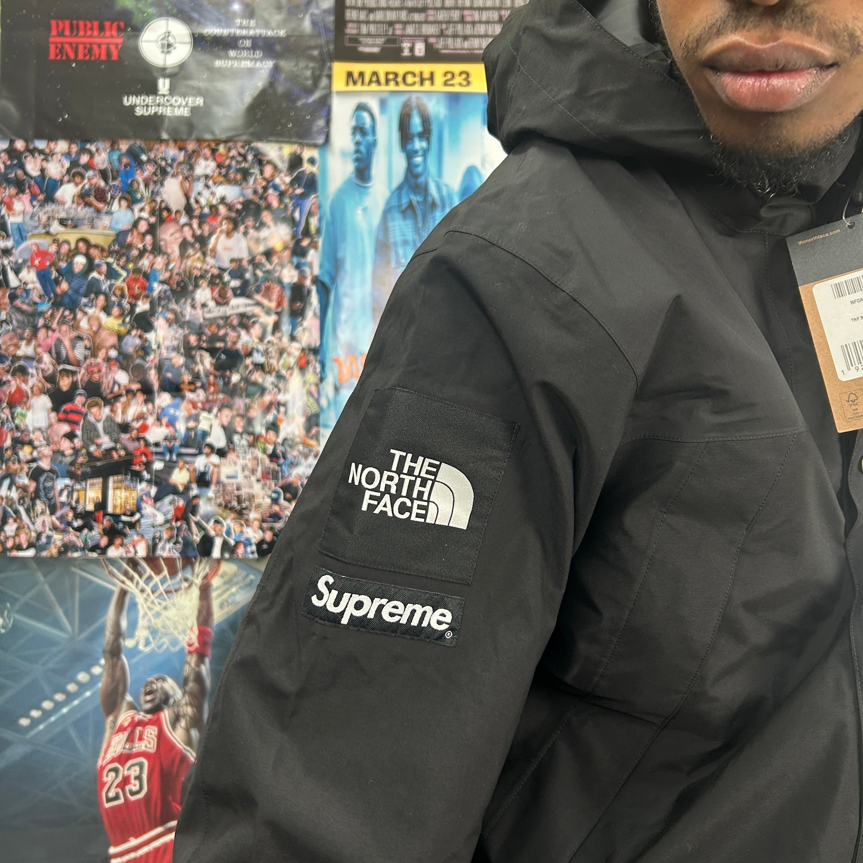 FW20 SUPREME X THE NORTH FACE S LOGO JACKET