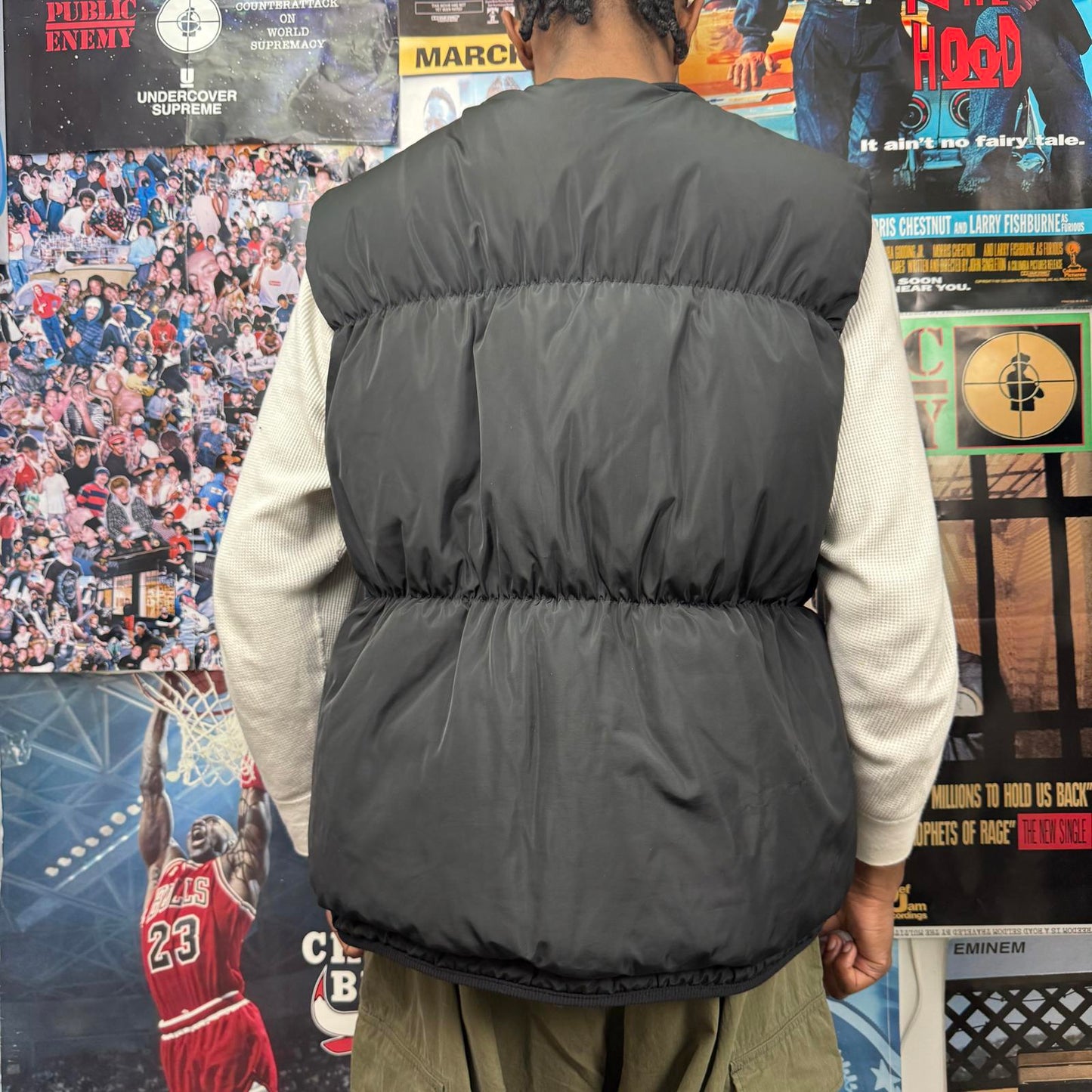 SUPREME SS25 MARITHE FRANCOIS GIRBAUD DOWN PUFFER VEST