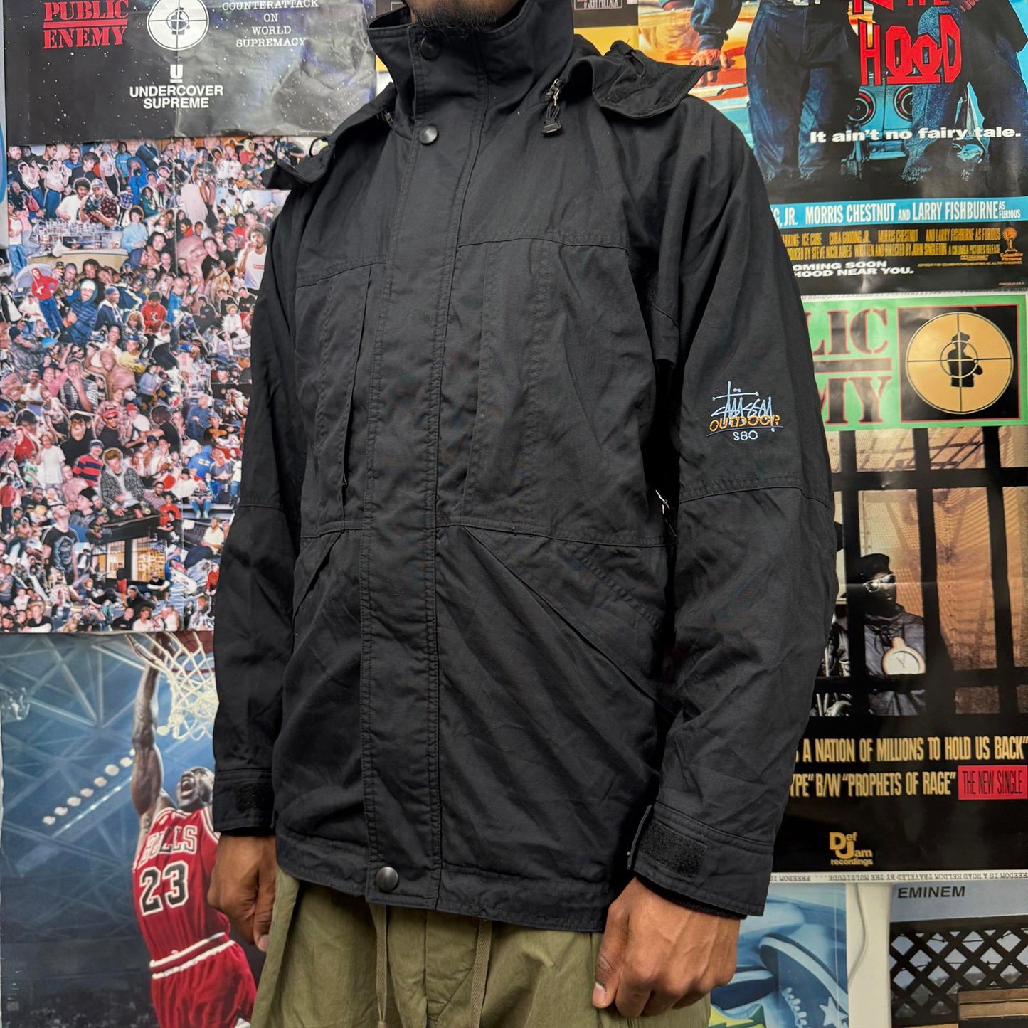 STUSSY OUTDOOR S80 VINTAGE JACKET