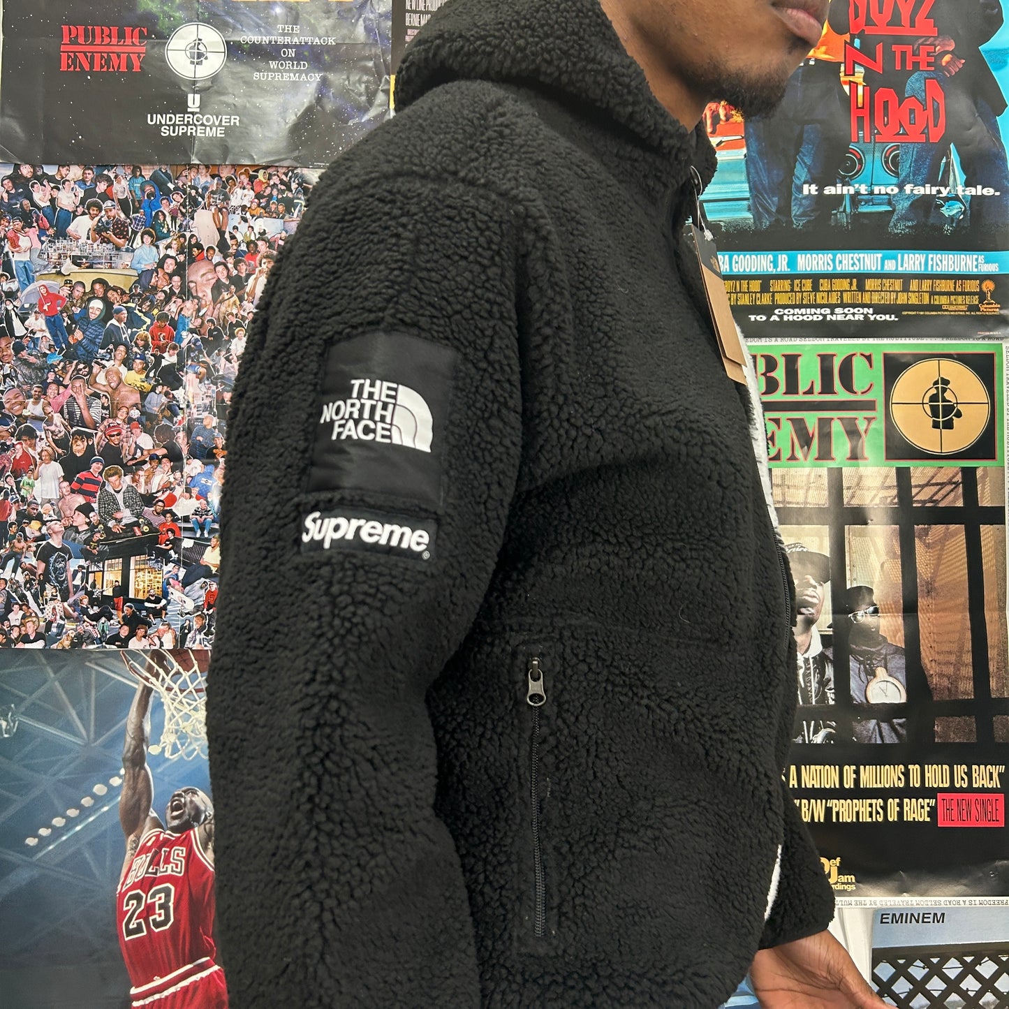 SUPREME THE NORTH FACE FW20 S LOGO FLEECE JACKET