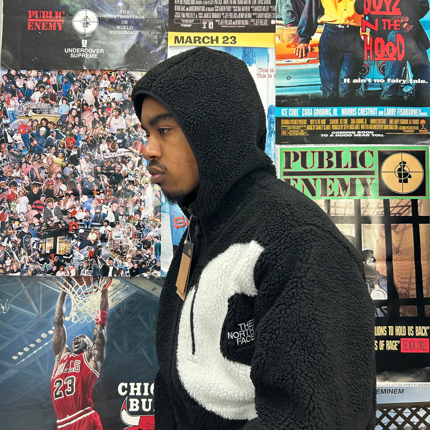 SUPREME THE NORTH FACE FW20 S LOGO FLEECE JACKET