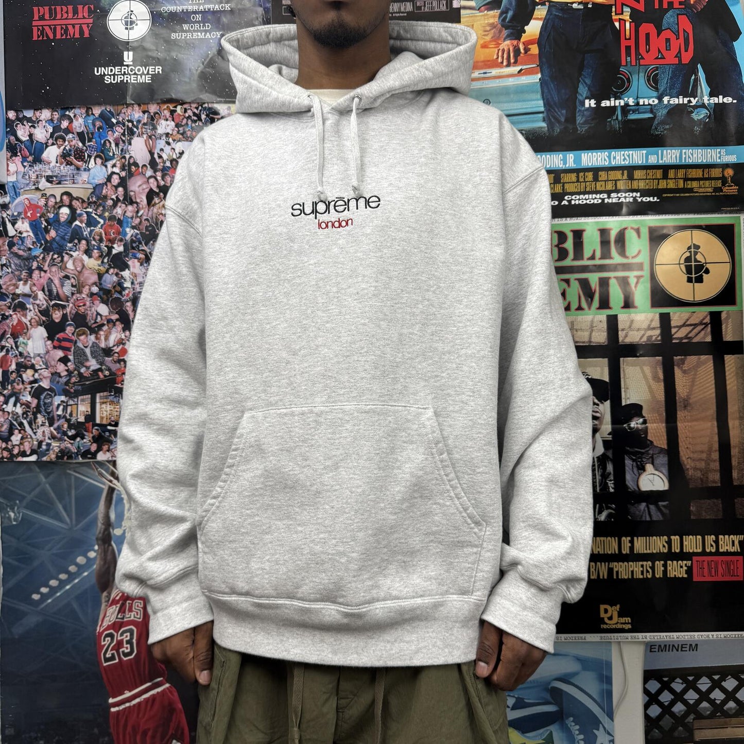 SUPREME FW25 CLASSIC LOGO SHOP HOODIE