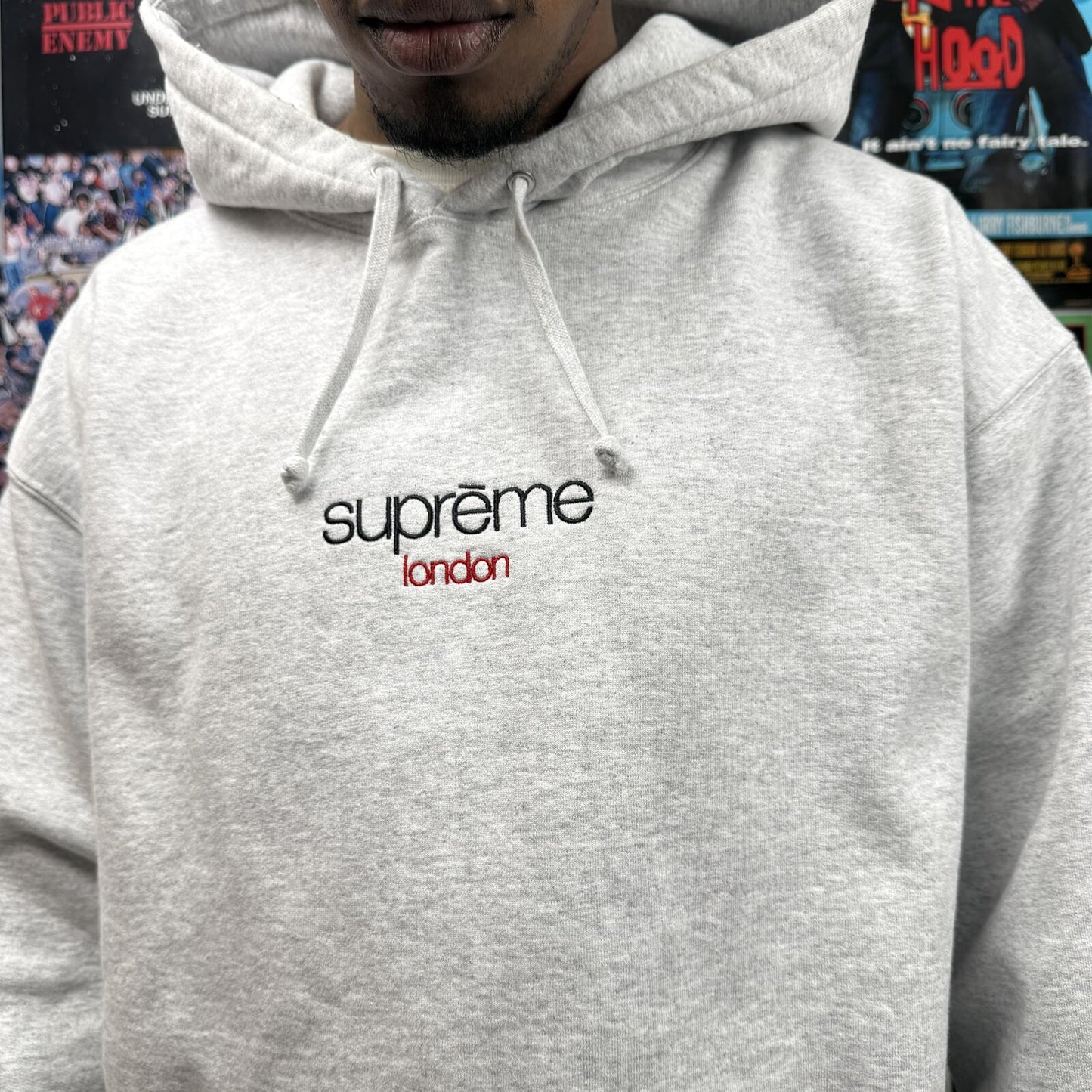 SUPREME FW25 CLASSIC LOGO SHOP HOODIE