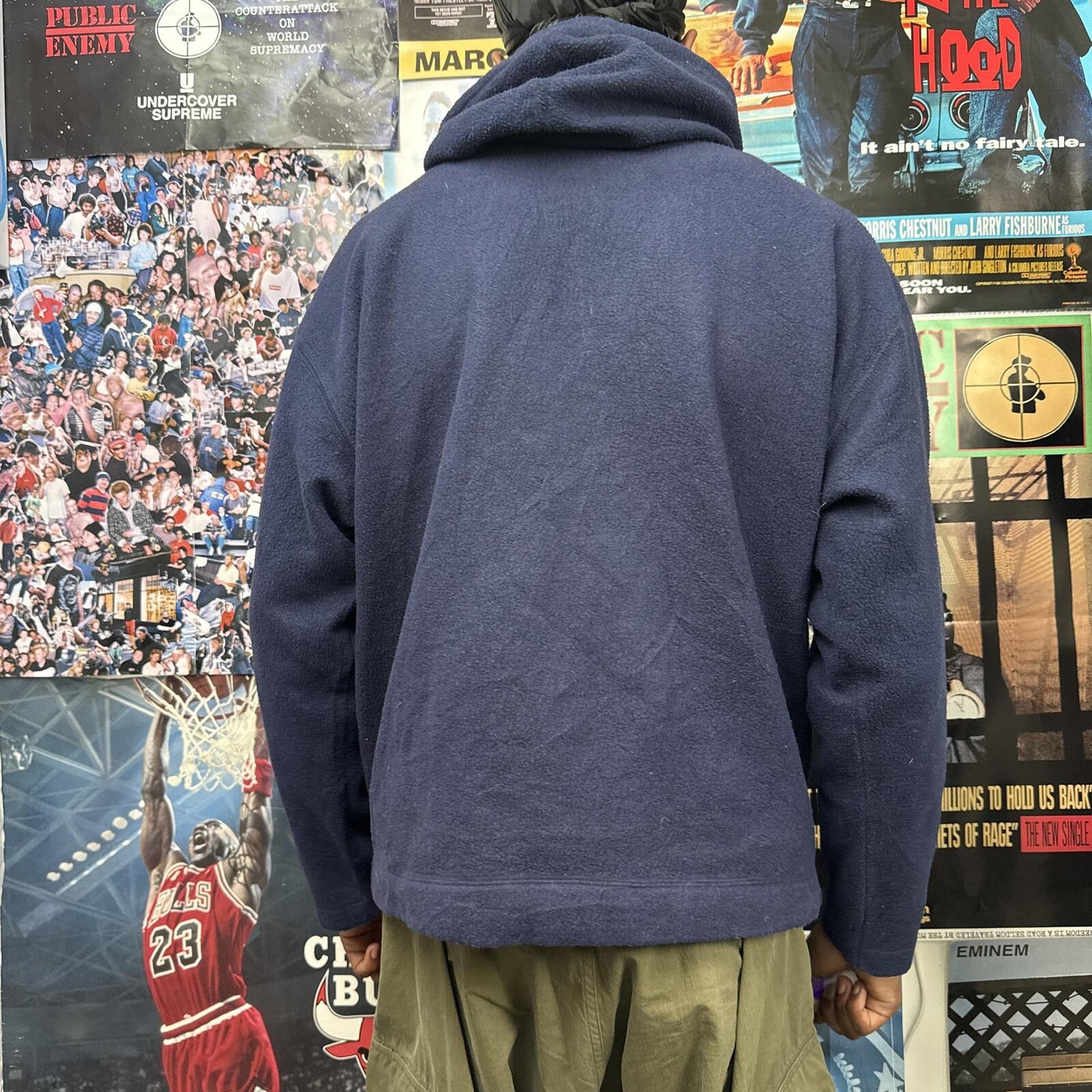 STUSSY SPORT 2000s FLEECE HOODIE