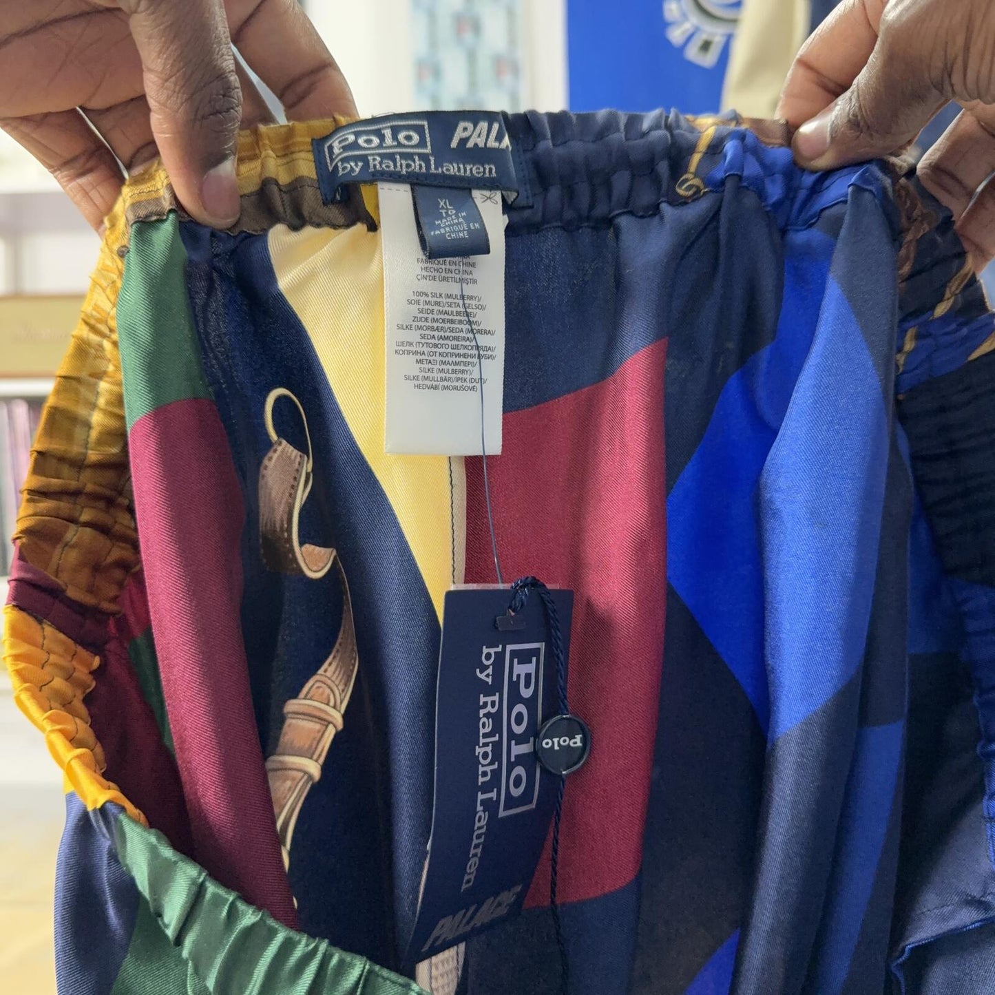 PALACE POLO RALPH LAUREN FW18 PYJAMA BOTTOM