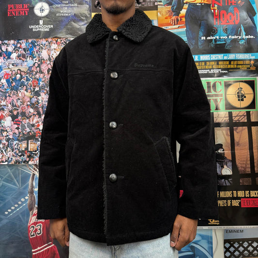 SUPREME FW24 KINDERMANN UNCUT CORDUROY CAR COAT