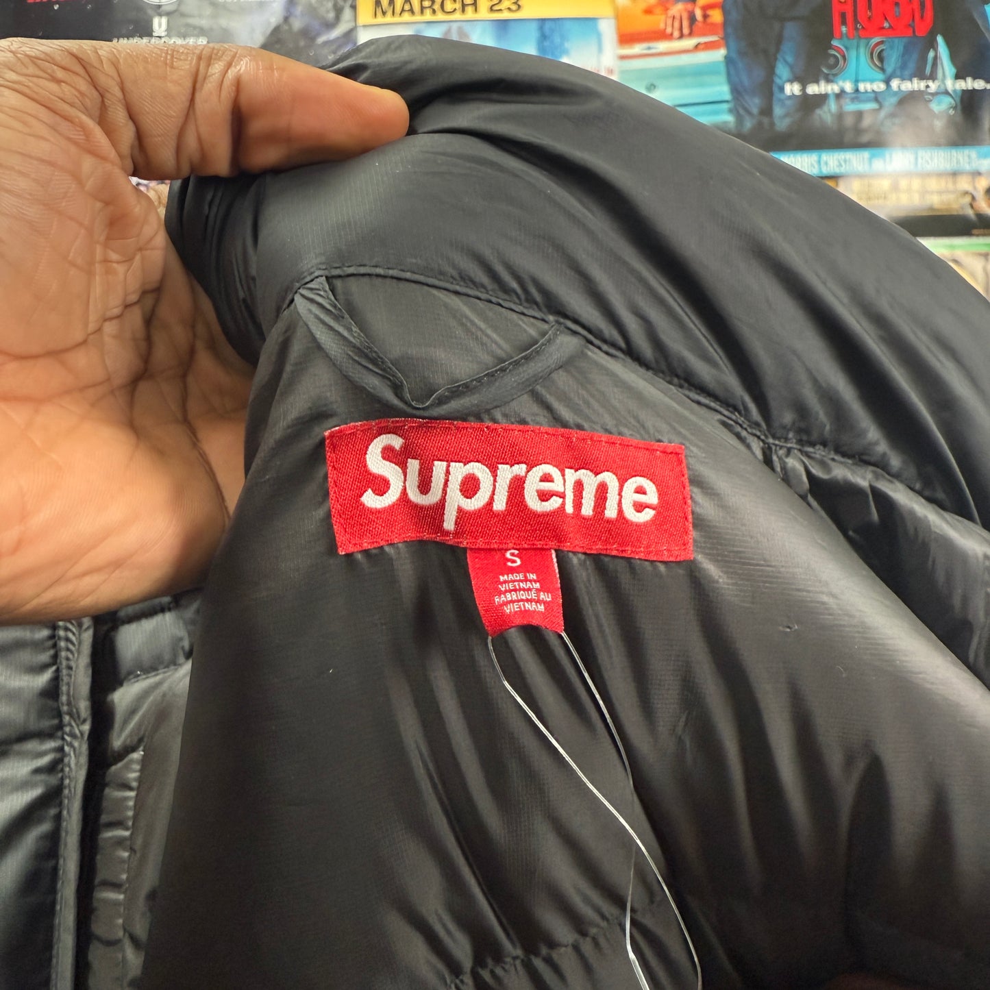 SUPREME FW24 700 FILL DOWN LIGHTWEIGHT PUFFER JACKET