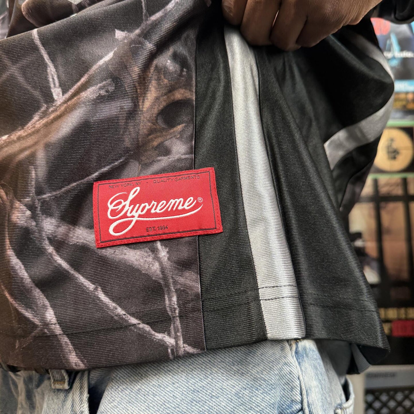 SUPREME FW25 BREAST CANCER AWARENESS FOOTBALL JERSEY