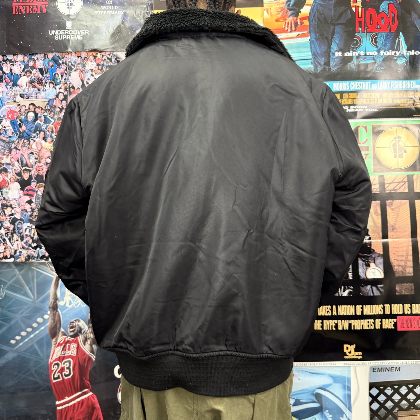 SUPREME FW23 DICKIES FUR COLLAR WORK JACKET