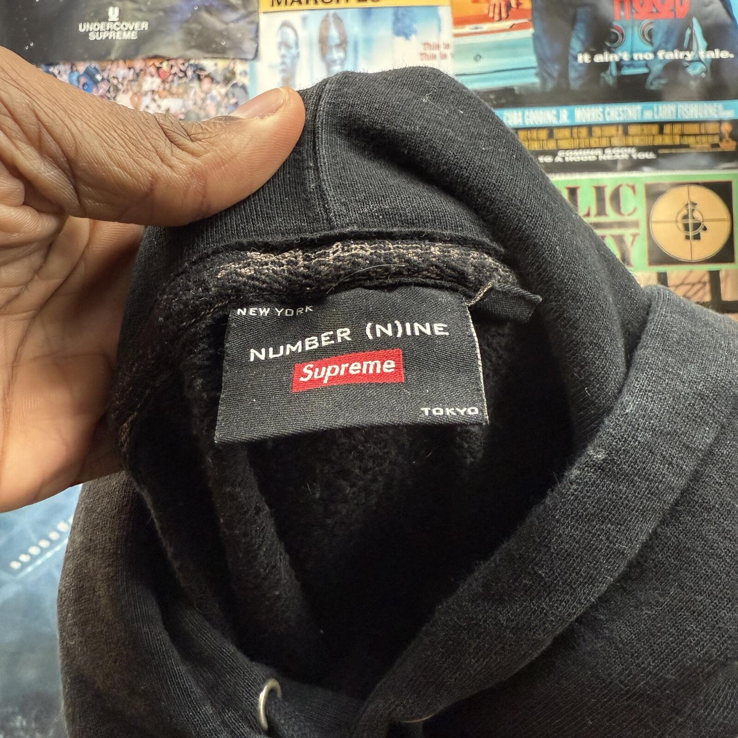 SUPREME NUMBER NINE FW25 HOODIE