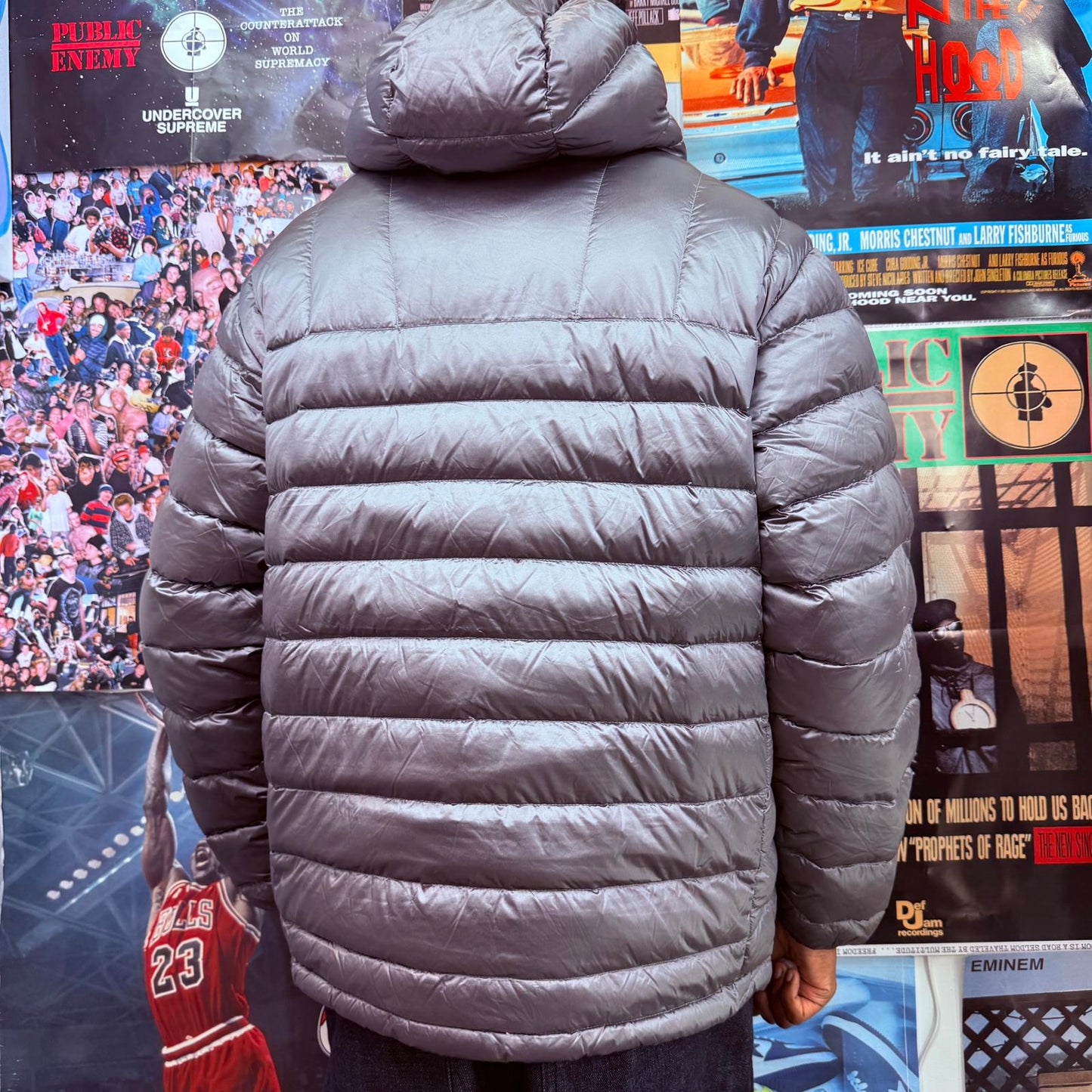 SUPREME FW25 MICRO DOWN HALF ZIP HOODED PULLOVER