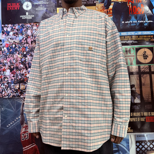 SUPREME FW25 LOOSE FIT FLANNEL OXFORD SHIRT