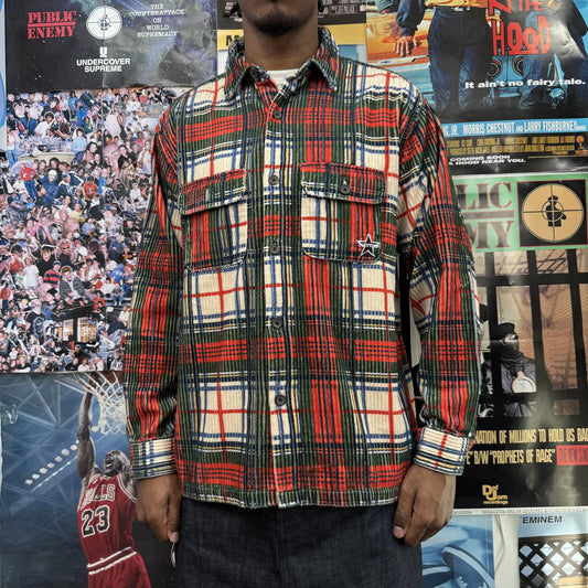 SUPREME SS22 CORDUROY SHIRT